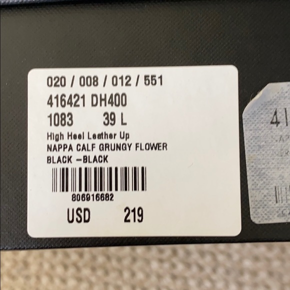 YSL Grungy flower sandals 39 - Picture 7 of 7